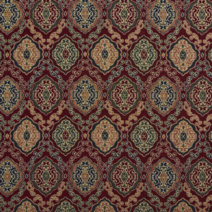 1981 Merlot Heirloom upholstery fabric by the yard full size image