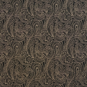 2633 Onyx/Paisley upholstery fabric by the yard full size image