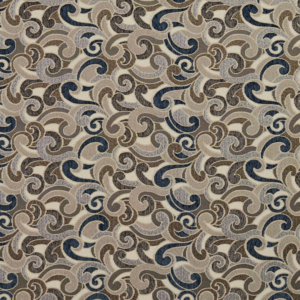 8537 Royal/Flutter upholstery fabric by the yard full size image