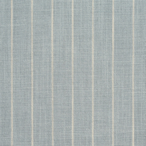 D111 Cornflower Pinstripe upholstery fabric by the yard full size image