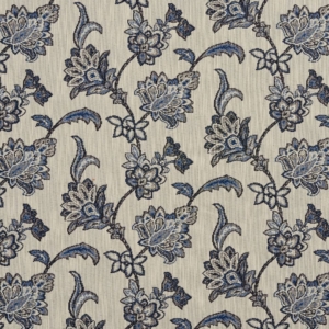 D2051 Persian Blue upholstery fabric by the yard full size image