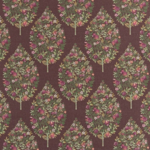 D3340 Wine upholstery and drapery fabric by the yard full size image